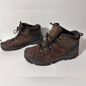Skechers SN 65529 EWW leather traven hiking boots waterproof men size 16